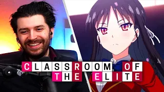 I LOVE THIS ANIME ALREADY!!! Classroom of the Elite 1x01 Reaction