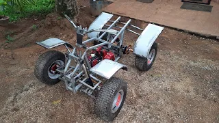 How to make ATV | Chassis designing, Swim arm designing Part1