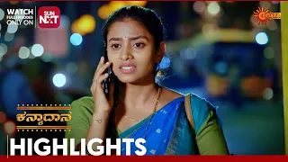 Kanyaadaana - Highlights | Full EP free on Sun NXT | 22 Apr 2024 | Udaya TV