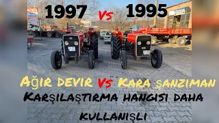 Massey Ferguson 240 S|KARA ŞANZIMAN VS AĞIR DEVİR (SYNCHRO) KARIŞLAŞTIRMA