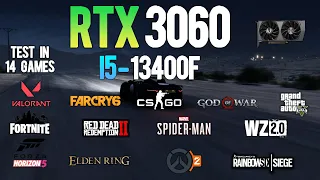 I5 13400F + RTX 3060 : Test in 14 Games - I5 13400F Gaming