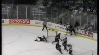 Olaf Kolzig Ridiculous Diving Save against Sabres - March 10, 2004