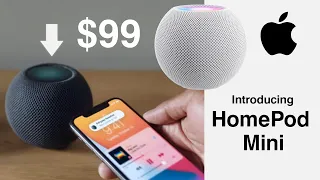 Apple Unveils $99 HomePod Mini Smart Speaker!