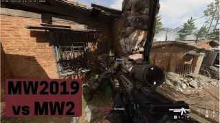 MW2019 vs MW2 character comparison (max graphics, no spoilers)