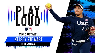 MIC'D UP with Team USA Softball! Kelsey Stewart takes us inside a game before the Olympics!