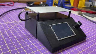 Esp32 based hot plate soldering station build.