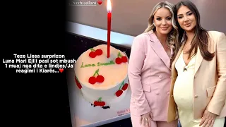 Teze Liesa surprizon Luna Mari Ejlli pasi sot mbush 1 muaj nga dita e lindjes/Ja reagimi i Kiarës…❤️