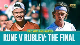 The Stage Awaits: Holger Rune vs Andrey Rublev in the 2023 Rolex Monte-Carlo Masters Final!