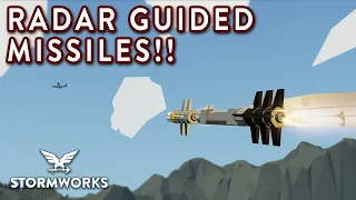 RADAR GUIDED MISSILES!!! - Search & Destroy Weapons DLC - Stormworks