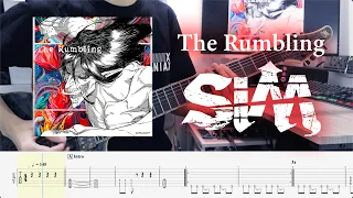 [TAB] SiM「The Rumbling」Attack On Titan: The Final Season OP 2 進撃の巨人 Guitar Cover 結他譜 ギター カバー TAB楽譜付き