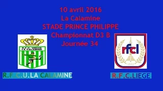 Résumé RFCU La Calamine RFC Liege