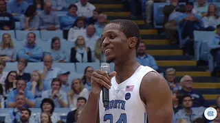 UNC Men's Basketball: Kenny Williams' Senior Night Speech