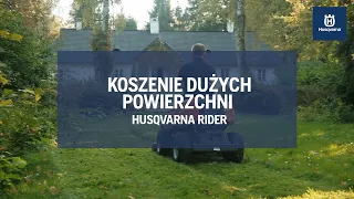 Koszenie dużych powierzchni - Husqvarna Rider