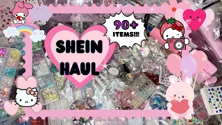 MASSIVE 90+ ITEM SHEIN NAIL HAUL!!!!!