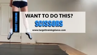 Irish Dance "Scissors"