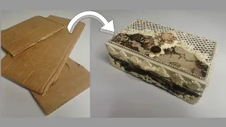 DIY /Шикарная шкатулка - купюрница из картона! /Cardboard money box🌼