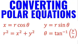 Converting Polar Equations to and from Rectangular Equations