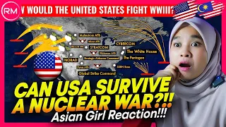 ASIAN GIRL REACT TO HOW WOULD THE UNITED STATES FIGHT A NUCLEAR WAR?! IS WW3 COMING?!