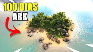 ¡SOBREVIVO 100 DIAS en una ISLA DESIERTA en ARK Survival Evolved en HARDCORE! #2