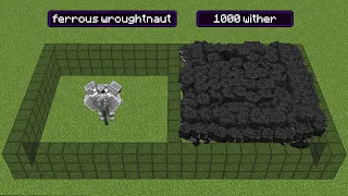1000 withers vs 1 ferrous wroughtnaut (who will win?)