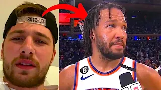 NBA PLAYERS REACT TO NEW YORK KNICKS BEAT CLEVELAND CAVALIERS IN GAME 4 | Brunson + Knicks Reaction