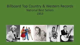 Billboard Top Country & Western Records Year-end 1953