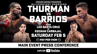 Keith Thurman vs Mario Barrios Full Fight Sino Matutulog, Live Commentary