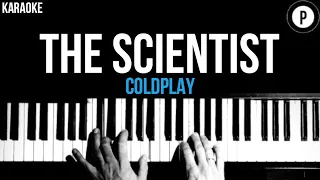 Coldplay - The Scientist Karaoke SLOWER Acoustic Piano Instrumental Cover Lyrics