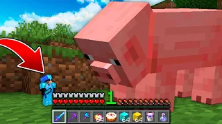 Minecraft pero Mi XP es mi TAMAÑO...