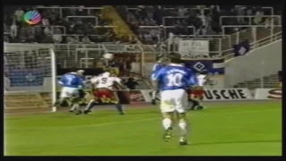 Hamburger SV - Karlsruher SC 1:2 Saison 92/93 18.09.1992 7. Spieltag