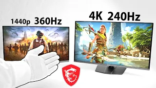 These 2024 OLED gaming monitors are crazy (4K 240Hz MSI)
