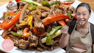 This is DUDE'S FAVOURITE Dish - Black Pepper Beef