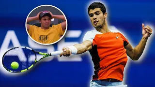 Carlos Alcaraz - Top 10 Monstrous Inside Out Forehands! (Insane Power)