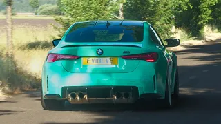 BEST OF BMW M Cars Leaving BimmerfestFest 2023 - 1000HP M5, MH4 GTR, Single Turbo M4, M4CSL..