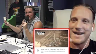 Pat McAfee & AJ Hawk Talk Storm Area 51