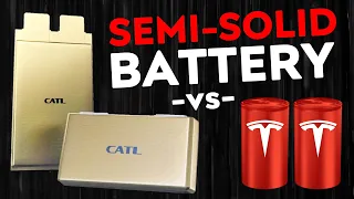 NEW Condensed Battery from CATL | Compared to Tesla 4680?