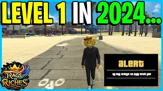 Starting As A Level 1 In 2024 In GTA 5 Online SUCKS! (Rags To Riches #2)
