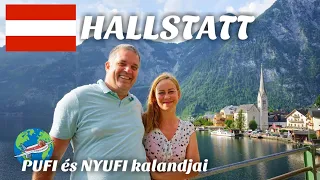 AUSZTRIA LEGSZEBB KISVÁROSA /HALLSTATT hátizsákkal//PUFI ÉS NYUFI kalandjai