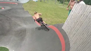 Local shreds New Pump track in Ocoee on Memorial Day 2023