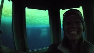 Under-Sea-Ice Observation Tube at McMurdo Station, Antarctica