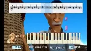 Zorba The Greek - Mariza - Stubborn Donkey -- PlayNSimple (Synthesia)