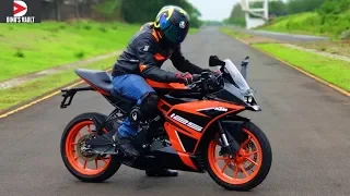 KTM RC 125 First Ride Review Top Speed #Bikes@Dinos