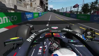 Max Verstappen's Pole Lap | 2023 Monaco Grand Prix | Assetto Corsa