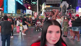 Walking Lively NEW YORK CITY from West 35th St. to TIMES SQUARE (June 18, 2021)