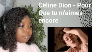 She has a lovely voice: Dion - Pour Que tu m'aimes encore Reaction #lizzylehner #reactionvideo