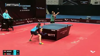 Yousra Helmy vs Jieni Shao  | WTT Contender Tunis 2021 | WS | R32