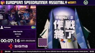 #ESA17 Speedruns - Star Fox 64 [Red Line] by Pottoww