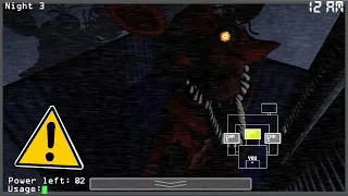 Nightmare Withered Foxy in FNaF 4! (Watch your Nightmares Mod)