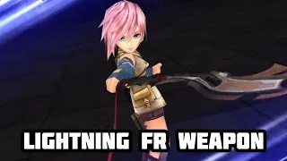 【DFFOO】Lightning FR Weapon Showcase