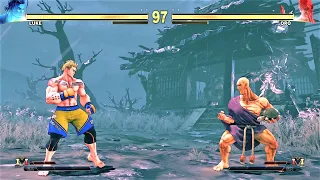 Sorry Sensei...Luke vs Oro (Hardest AI) - Street Fighter V